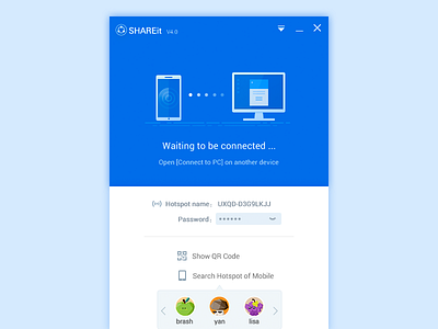 SHAREit, the world's fastest cross-platform file transfer tool.