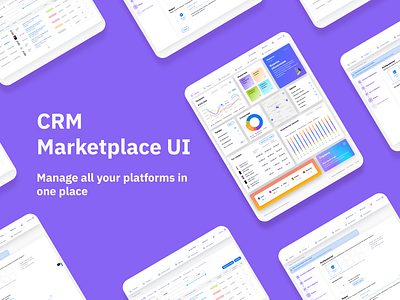 UI design of marketplace