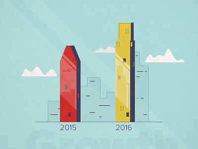 Bar Graph bar graph buildings city cityscape growth illustration illustrator texture vector