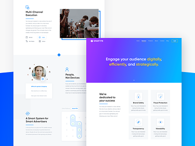 Ads Page ad clean desktop interaction mockup product product design prototype ui ux web wireframe