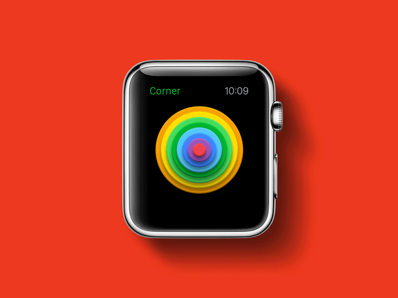 Corner Watch — search animation (unused) apple corner flights gif loader travel watch