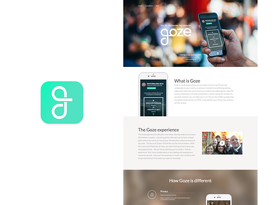 Goze app Website