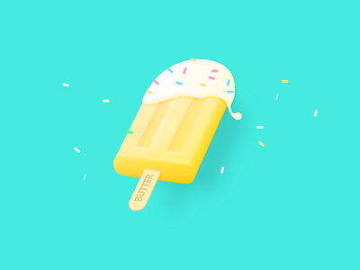 Butter Popsicles butter popsicles summer yellow