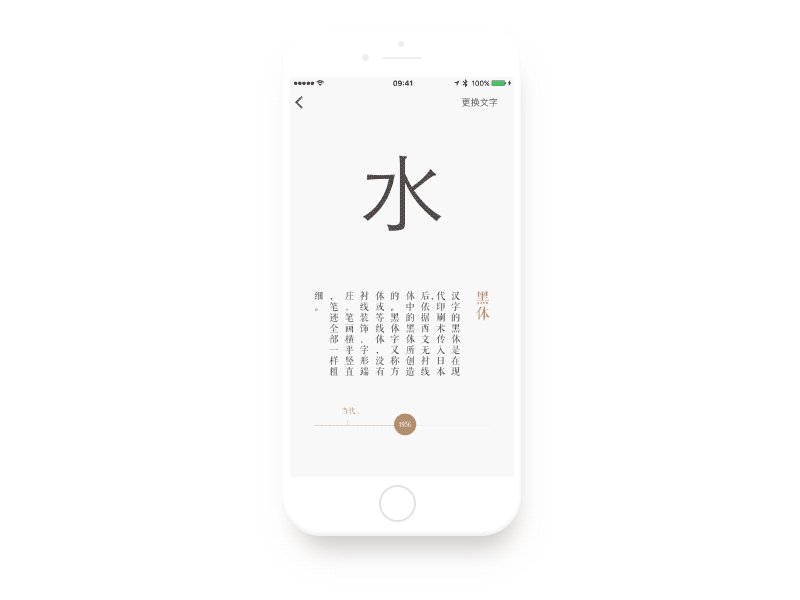 History of Chinese Typeface font