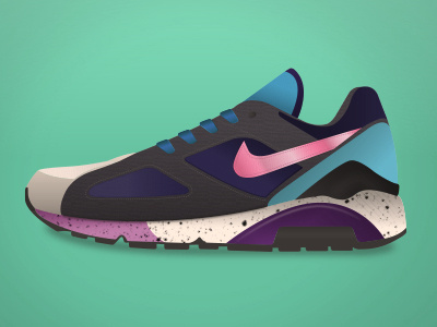 Nike Trainer Illustration - Rebound