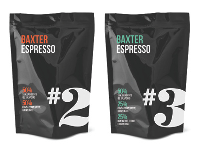 Coffee coffee packaging typography
