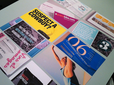 Portfolio Cards advertising art direction branding design graphic packaging portfolio poster typography