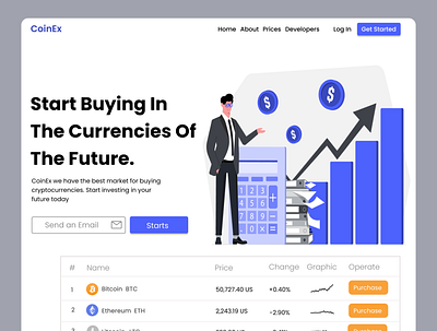 Ui design sale buying cryptocurrencies app design ui ux web webdesign