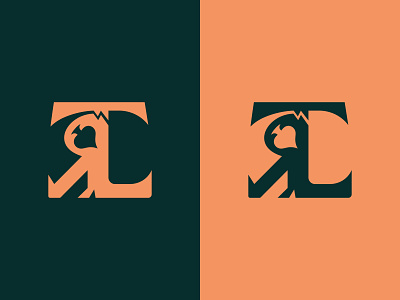 TRL letter mark logo design