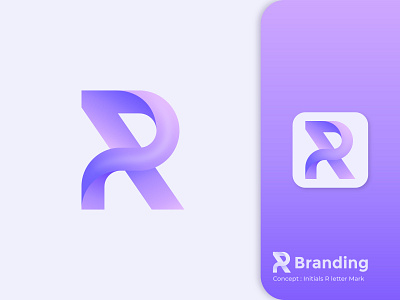 Modern R letter mark logo design 3d brand branding gradient graphic design identity illustration letter logo logo logo design logo designer logo mark logos logotype minimalist modern logo monogram r letter r logo typography