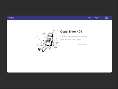 404 Error 404 daily ui dailyui dailyui008 dailyuichallenge design illustration ui ux web