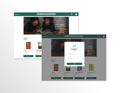 Book store Login app daily 100 challenge daily ui dailyui dailyui016 dailyuichallenge design ui ux web