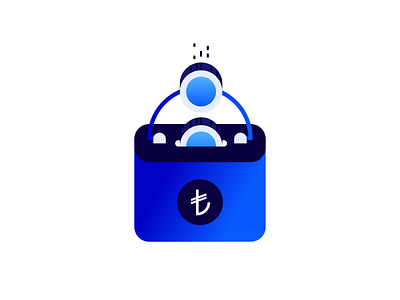 Pictogram for Bank / 02 bank coin finance icon illustration pictogram saving savings