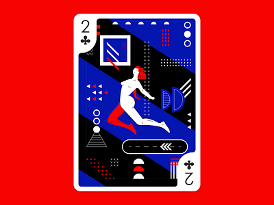 Playing Arts - Future art clubs color design digital future futuristic illustration playing arts playing cards turkey vector
