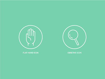 breast cancer icon set -2 breast cancer cancer examine feel flat hand hand icon look observe see stroke touch