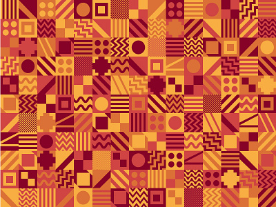 patternicus II art artwork color minimal pattern square