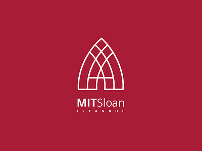 MIT Sloan Alumni Network Logo alumni icon lineart logo mit network sloan stroke