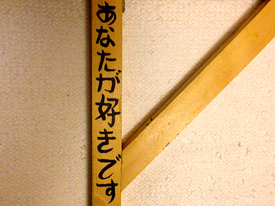 223 calligraphy hiragana i like you i love you japanese kanji あなたが好きです
