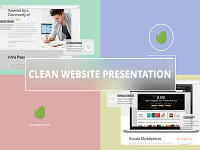 Clean Website Presentation