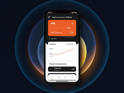 Bank & Pay App. Concept