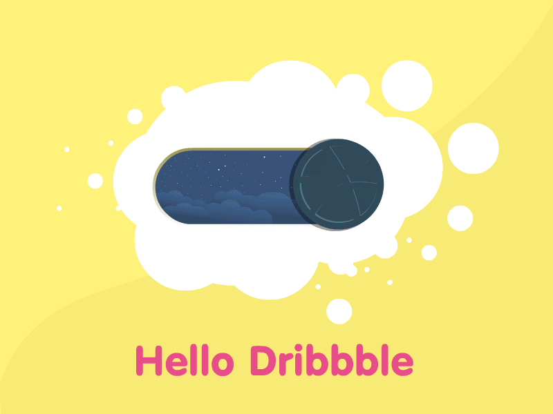 Hello Dribbble animations hello dribble motiongraphics vector