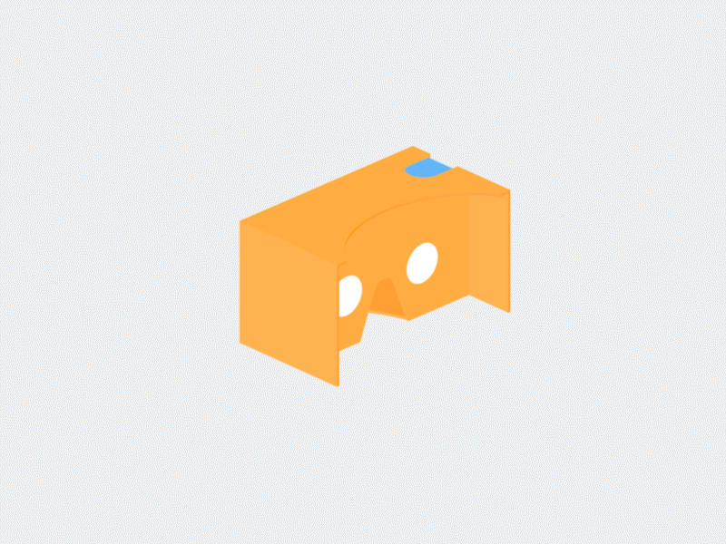 Google Cardboard 3d animation cardboard cinema4d download freebie gif google material