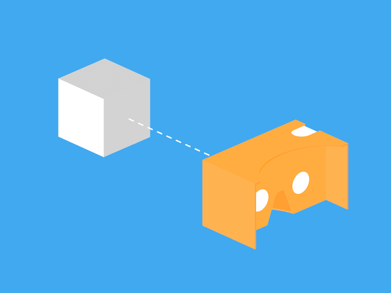 Google Cardboard raycasting by Jonathan Ravasz on Dribbble