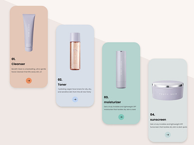 Skin Care Mobile App Concept