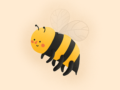 🐝Bee bee brushes childrens book childrens illustration flashcards illustration ipad kids book peruvian procreate
