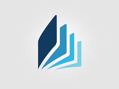 Blf Editions - Logo blue book brand branding edition logo
