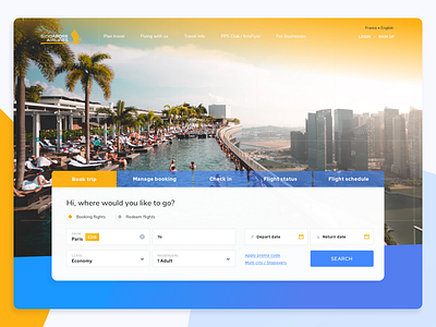 Singapor Airlines - Dayli UI