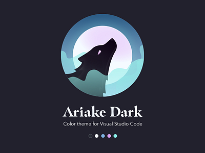 Ariake Dark Color Theme ariake aviasales code color dark moon studio theme visual wolf