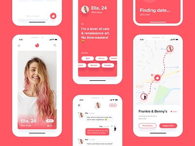 Tinder Re-Ignited Concept UI