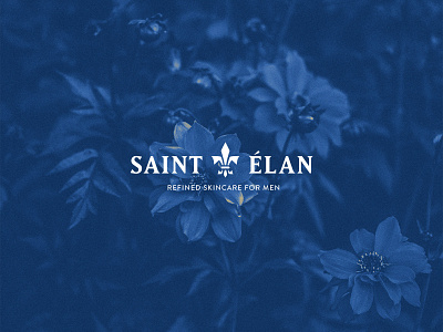 Saint Elan branding branding design logo logomark skincare typography