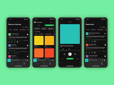 Spotify Podcast Redesign