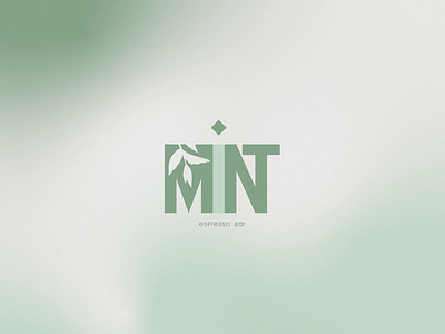 Mint branding design logo minimal photoshop typography vector
