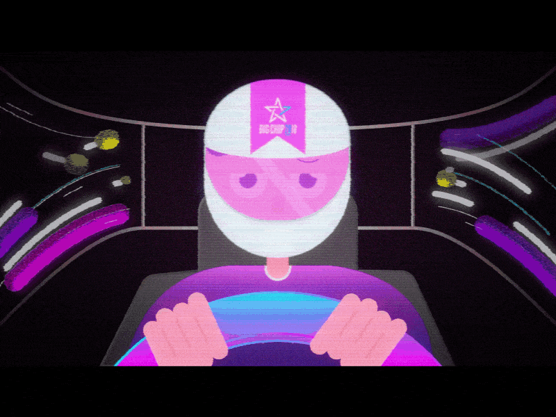 O V E R D R I V E car motion videogames drive 80s retro gaming