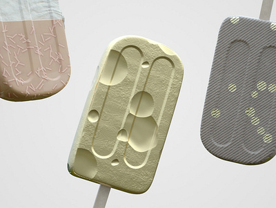 ice cream 3d blender design