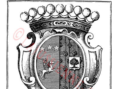 Ex-libris armorié bookplate devise ex libris heraldic heraldry