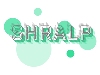 Some times you just gotta shred while you rip. offset rip shralp shralping shred transparency typography vector