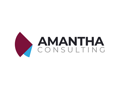 Brand Logo Amantha Consulting branding design graphic design illustration logo vector