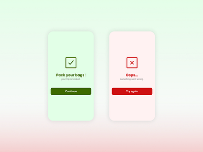 Daily UI 011 Flash Message