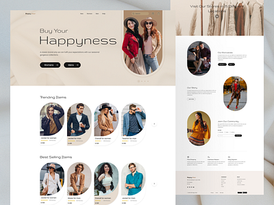 Fashion House Landing Page