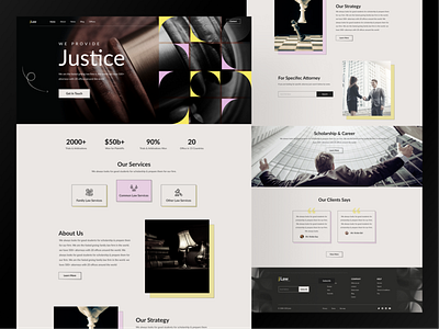 Law Firm Landing Page