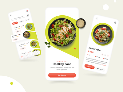 Food Mobile App Design