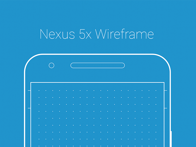 Nexus 5x Wireframe by Parham Baghestani on Dribbble