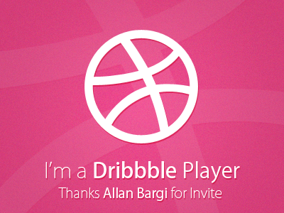 I'm a Dribbble Player