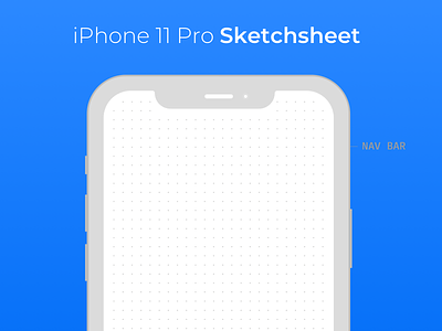 iPhone 11 Pro Sketchsheet