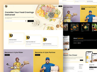 Food delivery website ecommerce app ecommerce design food delivery app food delivery application food delivery website uber design uber eats ui uidesign vineetjaindesign website design