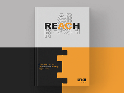 Reach branding design graphic design illustration illustrator logo typography ui ux vector